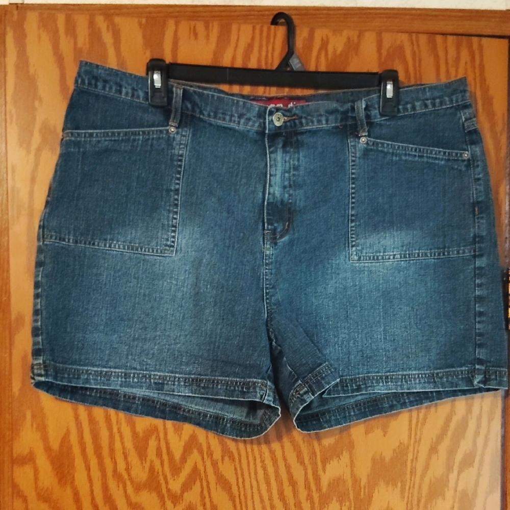 Zana Di Blue Jean Shorts Classic Design